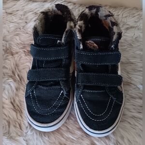 Vans Kids Black High-Top Sneakers